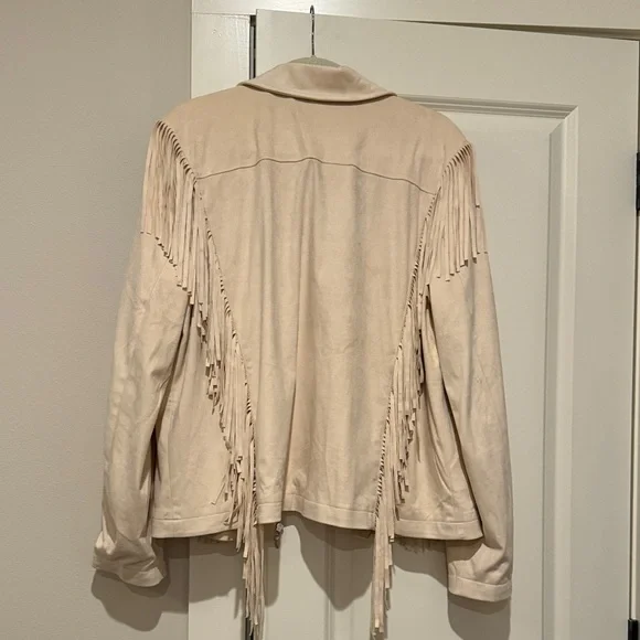 Idyllwind Cream Fringe Utility Jacket - Picture 3 of 3